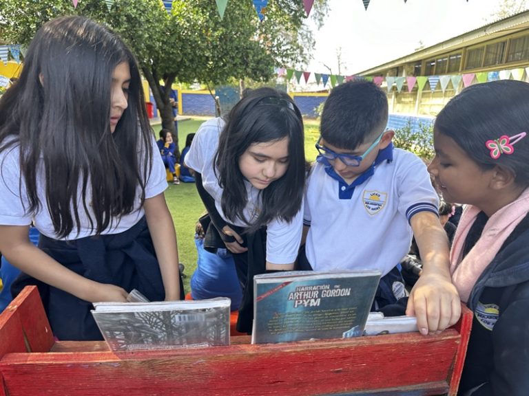 Escuela Ignacio Carrera Pinto de Los Andes realizó novedoso «Picnic Literario»