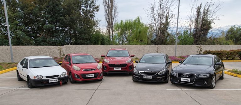 Operativo de la PDI en talleres mecánicos de Los Andes deja dos detenidos y cinco autos incautados